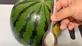 吃瓜金属勺子怎么用视频,轻松解锁美味新体验